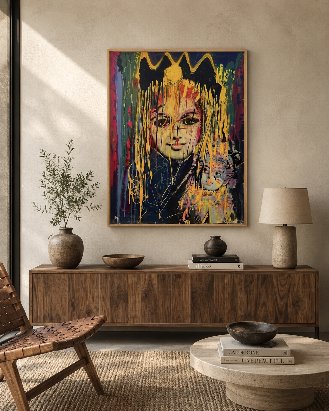 Golden Veil Portrait